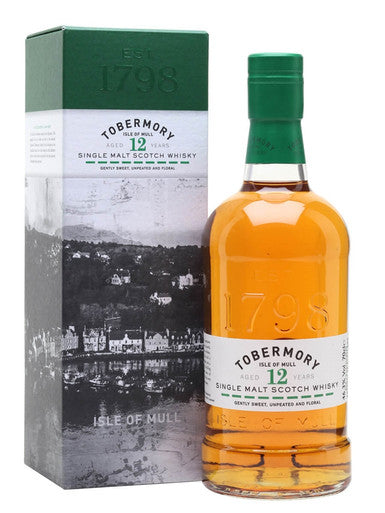 Tobermory Single Malt Scotch 12 Year (750ml)