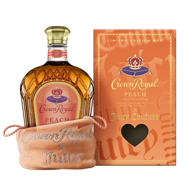 Buy Crown Royal Peach x Juicy Couture Edition online at whiskeyshipped.com and have it shipped to your door nationwide.