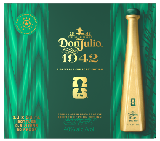 Buy Don Julio 1942 World Cup Limited Edition online at whiskeyshipped.com and have it shipped to your door nationwide.