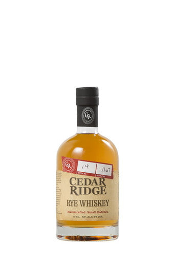 Cedar Ridge Rye Whiskey Small Batch (750ml)