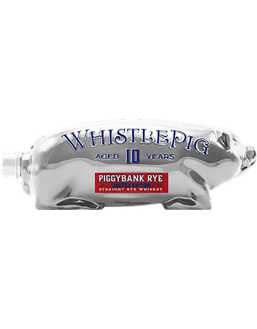 Buy Whistlepig Piggybank 10 Year Red White & Blue Limited Edition online at whiskeyshipped.com and have it shipped to your door nationwide.