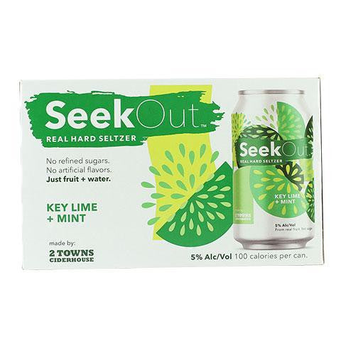 SeekOut Key Lime + Mint Cider 6-Pack Can (12oz)