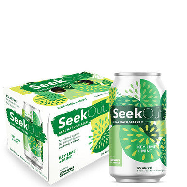 SeekOut Key Lime + Mint Cider 6-Pack Can (12oz)