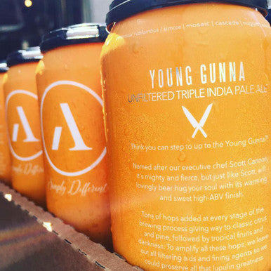 Young Gunna - Abnormal Beer Co. Hazy Triple IPA (16oz can)