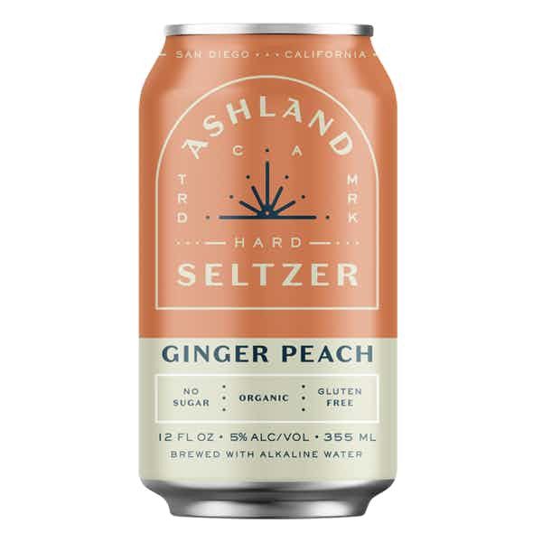 Buy Ashland Ginger Peach Hard Seltzer online at whiskeyshipped.com and have it shipped to your door nationwide.