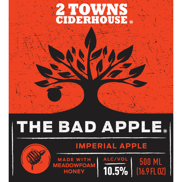 2 Towns The Bad Apple (500ml)