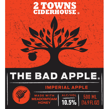 2 Towns The Bad Apple (500ml)