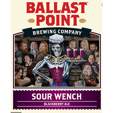 Ballast Point Sour Wench Blackberry Ale