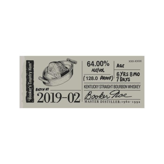 Booker's Bourbon 2019-02 “Booker's Country Ham”