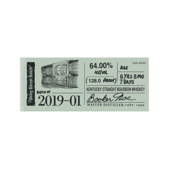 Booker's Bourbon 2019-02 “Shiny Barrel Batch”