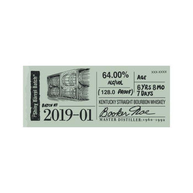 Booker's Bourbon 2019-02 “Shiny Barrel Batch”
