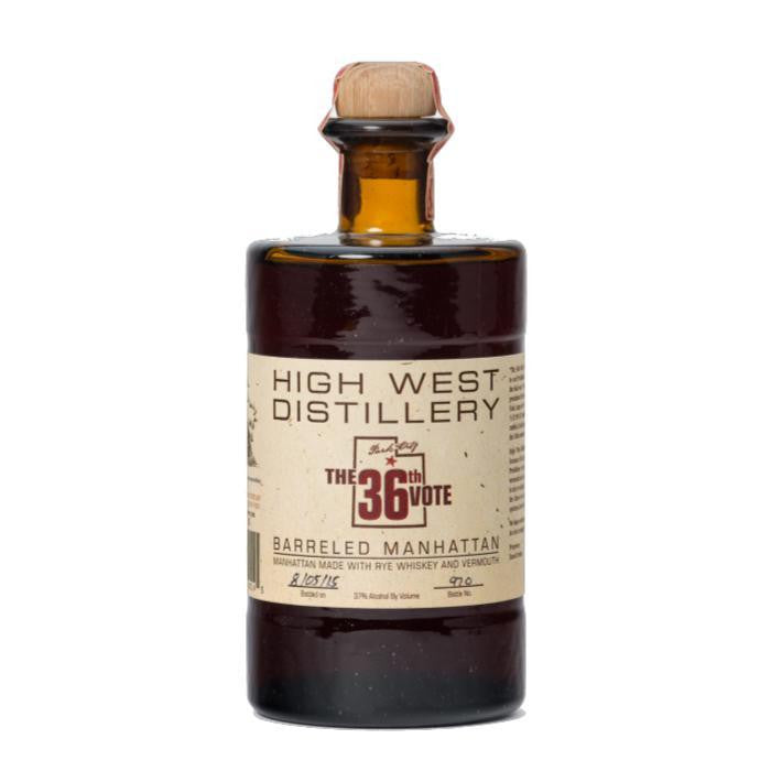 High West Distillery 36th Vote Barreled Manhattan