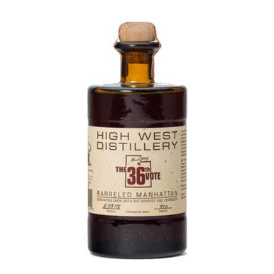 High West Distillery 36th Vote Barreled Manhattan