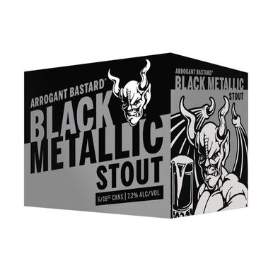 Arrogant Bastard Black Metallic Stout