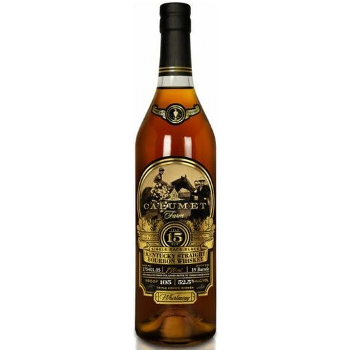 Calumet Farm Single Rack Black 15 Year Kentucky Straight Bourbon (750ml)