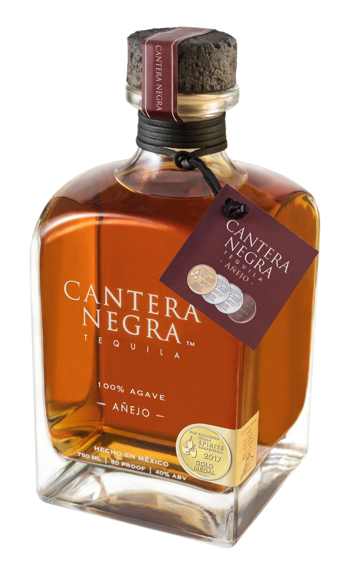 Buy Cantera Negra Anejo Tequila online at whiskeyshipped.com and have it shipped to your door nationwide.