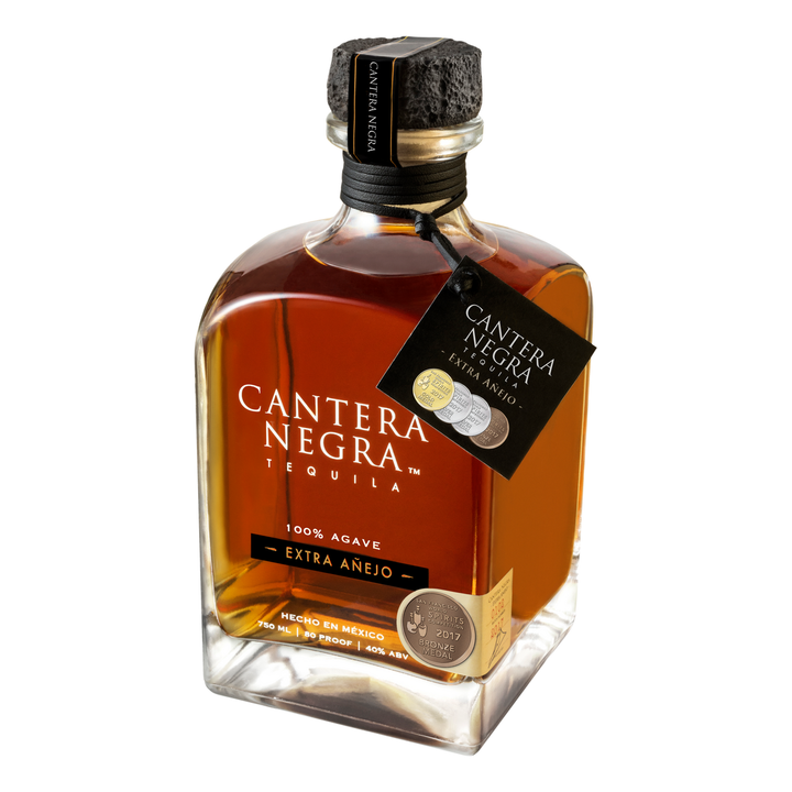 Buy Cantera Negra Extra Anejo Tequila online at whiskeyshipped.com and have it shipped to your door nationwide.