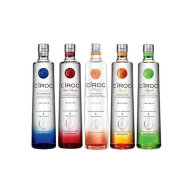 *5 PACK* Ciroc Variety Bundle (750ml)