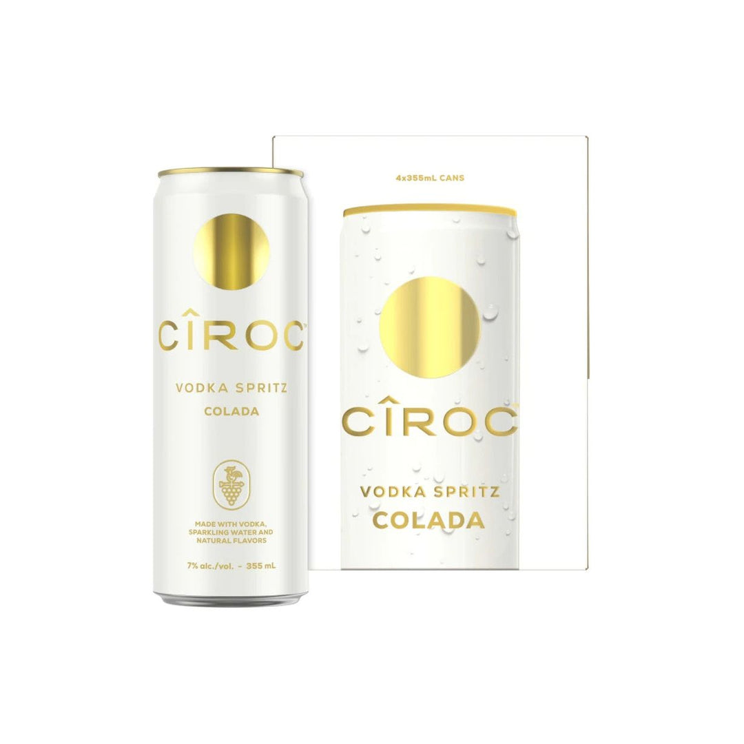 Buy CÎROC VODKA SPRITZ COLADA (4 PACK) online at whiskeyshipped.com and have it shipped to your door nationwide.