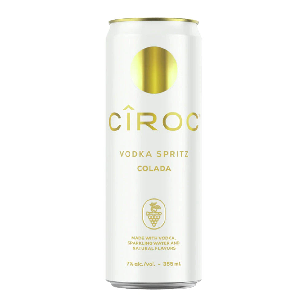 Buy CÎROC VODKA SPRITZ COLADA SINGLE CAN (12oz) online at whiskeyshipped.com and have it shipped to your door nationwide.