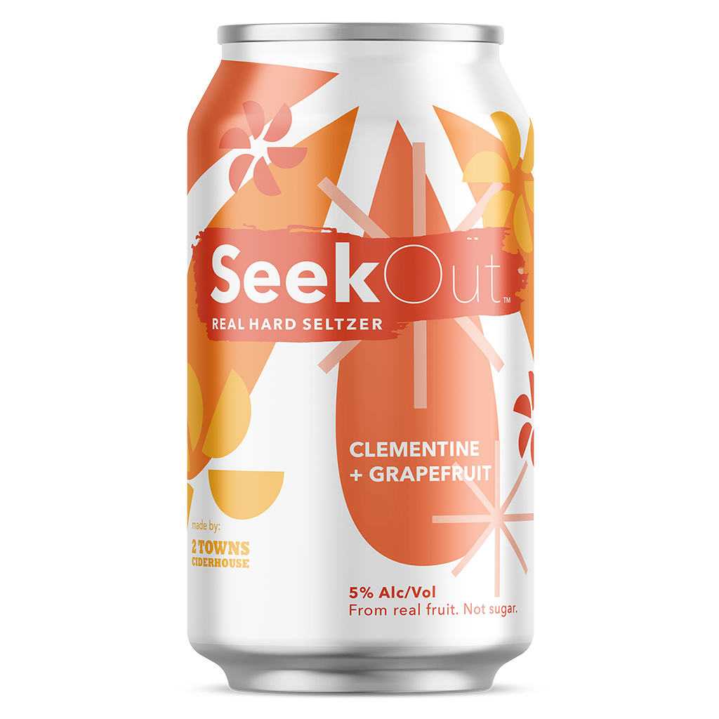 SeekOut Clementine Grapefruit  Cider 6-Pack Can (12oz)