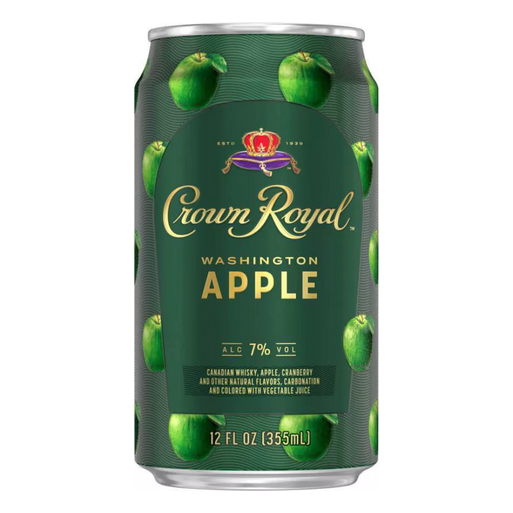Crown Royal Washington Apple Whisky Cocktail (12oz Single Can)