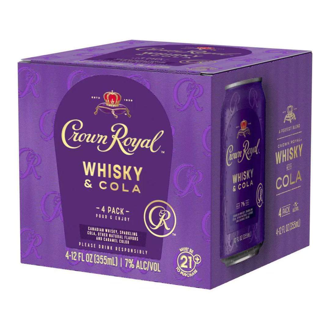 Buy Crown Royal Whisky & Cola Cocktail online at whiskeyshipped.com and have it shipped to your door nationwide. 