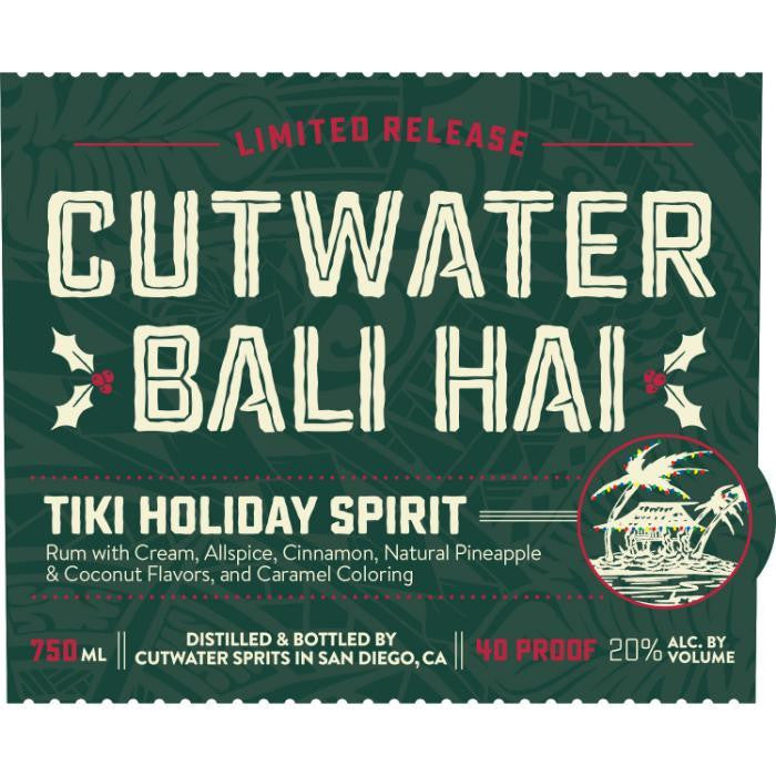 Buy Cutwater Bali Hai Tiki Holiday Spirit Limited Release online at whiskeyshipped.com and have it shipped to your door nationwide.