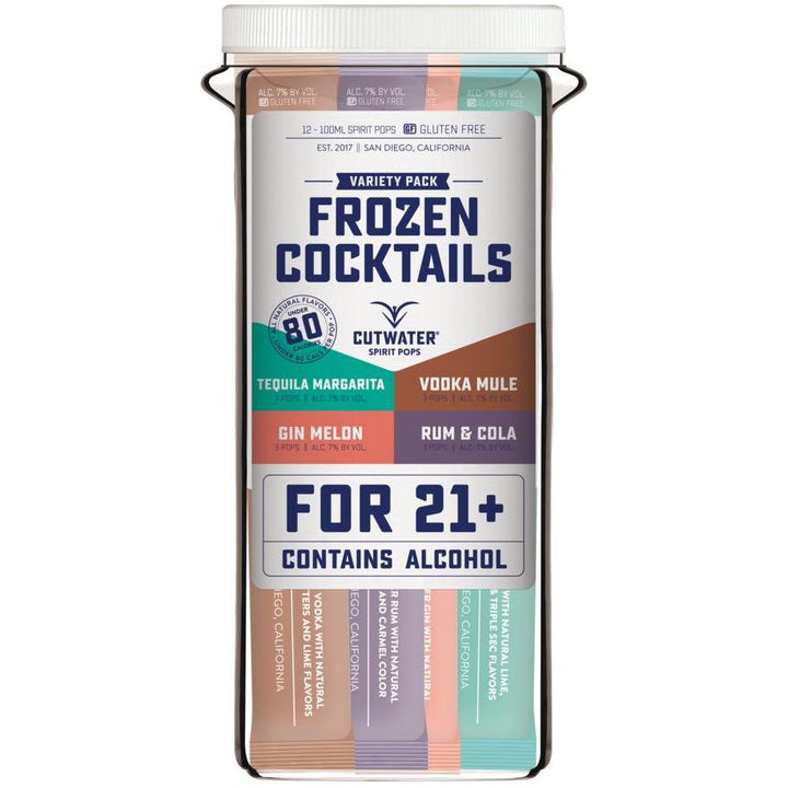 Buy Cutwater Frozen Cocktails Variety Pack (12PK 100ML)