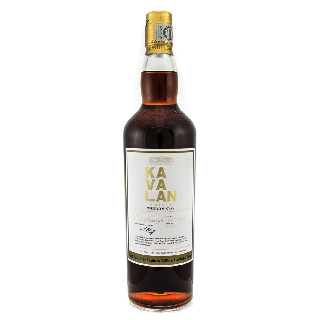 Kavalan Sherry Cask Strength Single Barrel Hand Selected By Artisian Group Of SWS