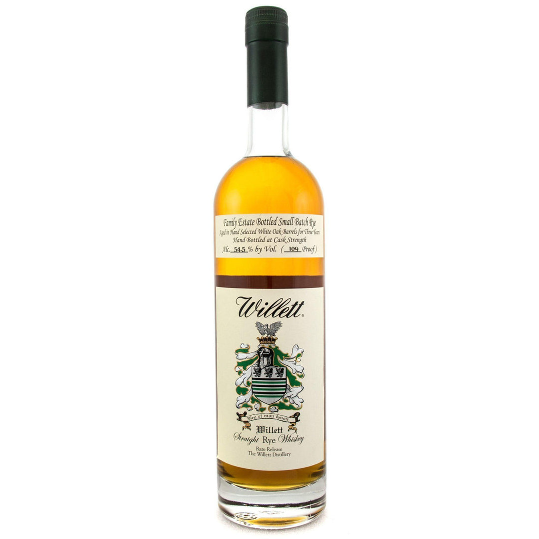 Willett Family Estate Bottled Single-Barrel 3 Year Old Straight Rye Whiskey