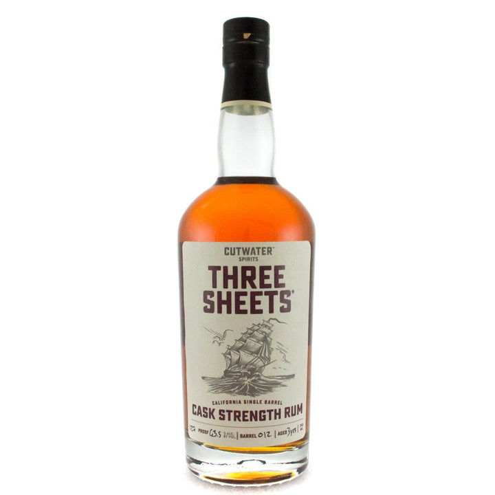 Three Sheets Cask Strength Rum