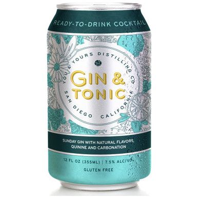 Gin & Tonic (4 Pack - 355ml)