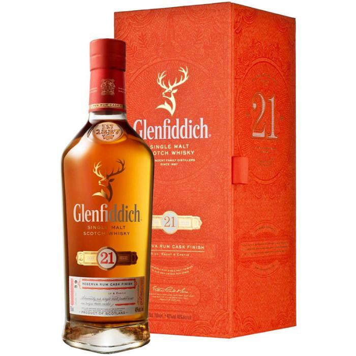 Buy Glenfiddich 21 Year Reserve Rum Cask Finish Scotch Whisky online at whiskeyshipped.com and have it shipped to your door nationwide. 