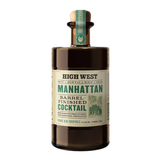 Buy High West Manhattan Barrel Finished Cocktail online at whiskeyshipped.com and have it shipped to your door nationwide.
