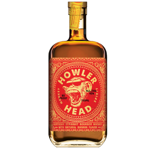 Howler Head Kentucky Straight Banana Bourbon Whiskey (750ml)