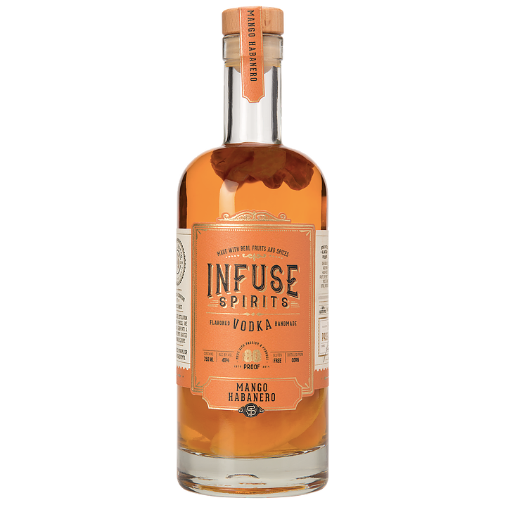Infuse Spirits MANGO HABANERO Vodka (750ml)