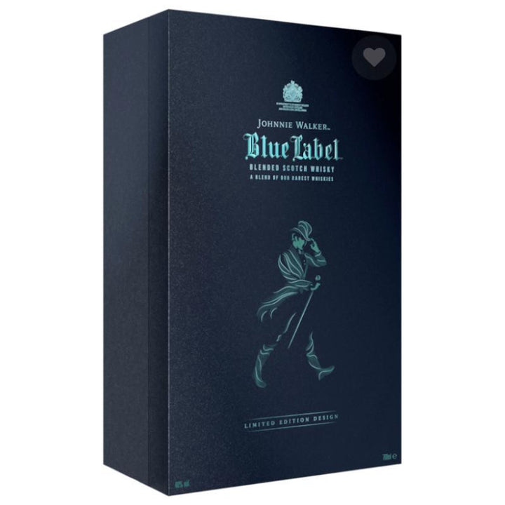 Johnnie Walker Blue Label Limited Edition Design Gift Set With Crystal Glasses