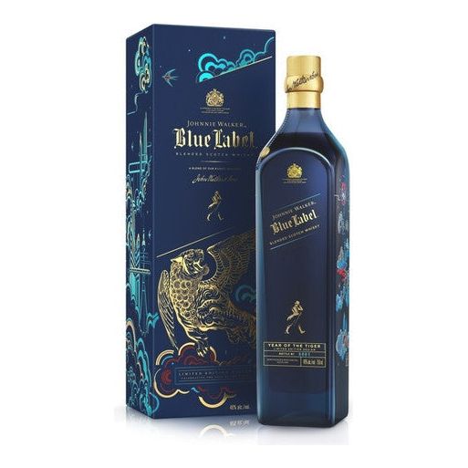 Johnnie Walker Blue Label Year of the Tiger Blended Scotch Whisky (750ml)