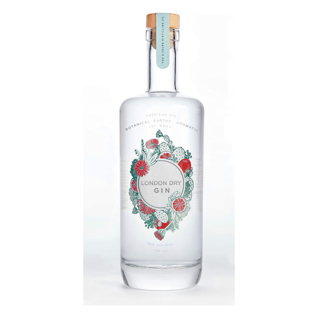 Y&Y London Dry Gin (750ml). Piney and spicy with a hint of citrus, Winter Gin is intended for your Friday evening martini. Distilled from grapes, bottled at 40% ABV.