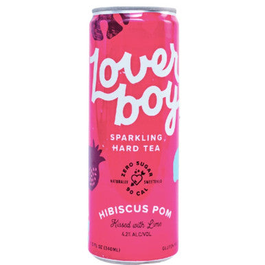 Loverboy Sparkling Hard Tea Hibiscus Pom 6-Pack