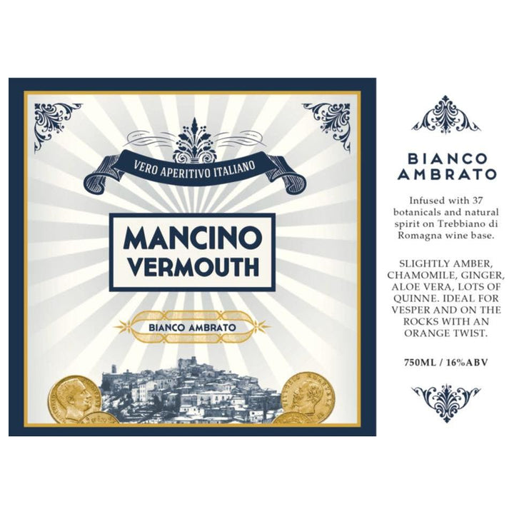 Mancino Bianco Ambrato Vermouth (750ml)