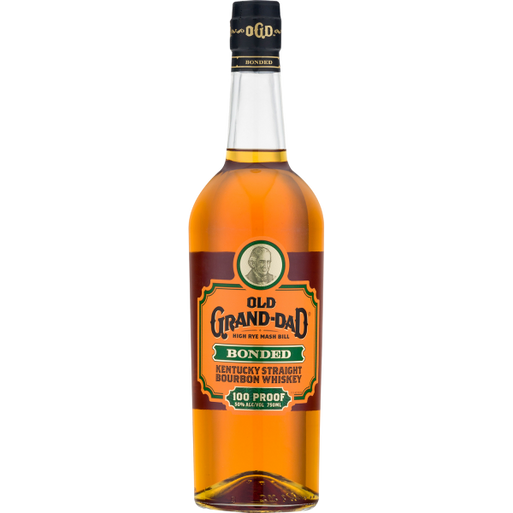 Old Grand Dad Straight Bourbon Bottled in Bond 100 Proof (750ml)