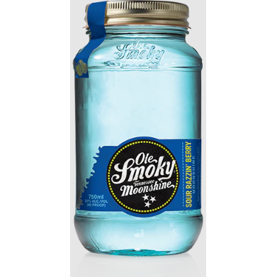 Ole Smoky Sour Razzin' Berry Moonshine (750ml)