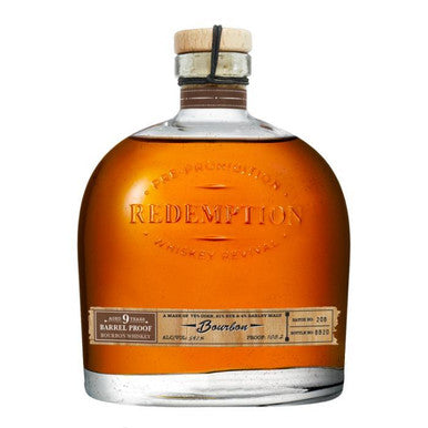 Redemption 9 Year Barrel Proof Bourbon