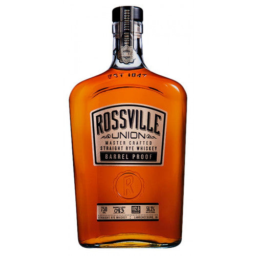 Buy Rossville Union Rye Barrel Proof (750ml) online at whiskeyshipped.com and have it shipped to your door nationwide.