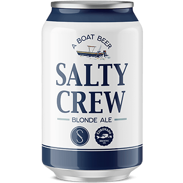 Salty Crew Blonde Ale Collaborations with Coronado Brewing available at whiskeyshipped.com
