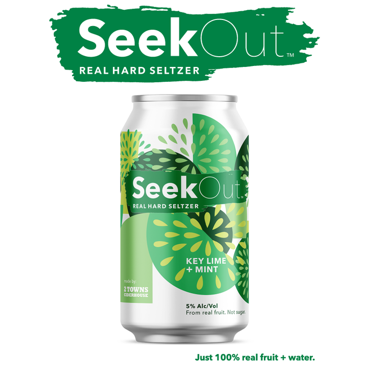 SeekOut Key Lime + Mint Cider 6-Pack Can (12oz)