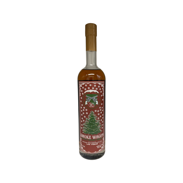Buy Smoke Wagon Straight Bourbon Christmas Limited Edition Bottle  online at whiskeyshipped.com and have it shipped to your door nationwide.
