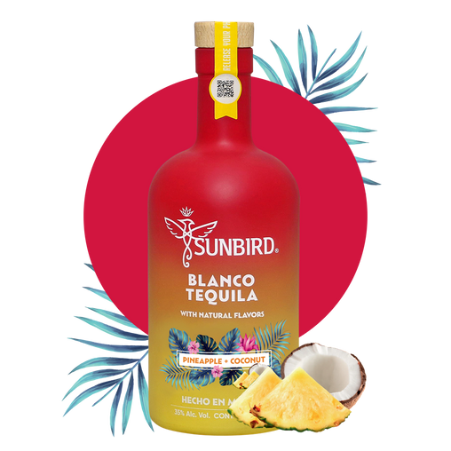 Sunbird Pineapple + Coconut Blanco Tequila (750ml)